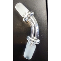 Glass 19mm 45 Degree Adapter